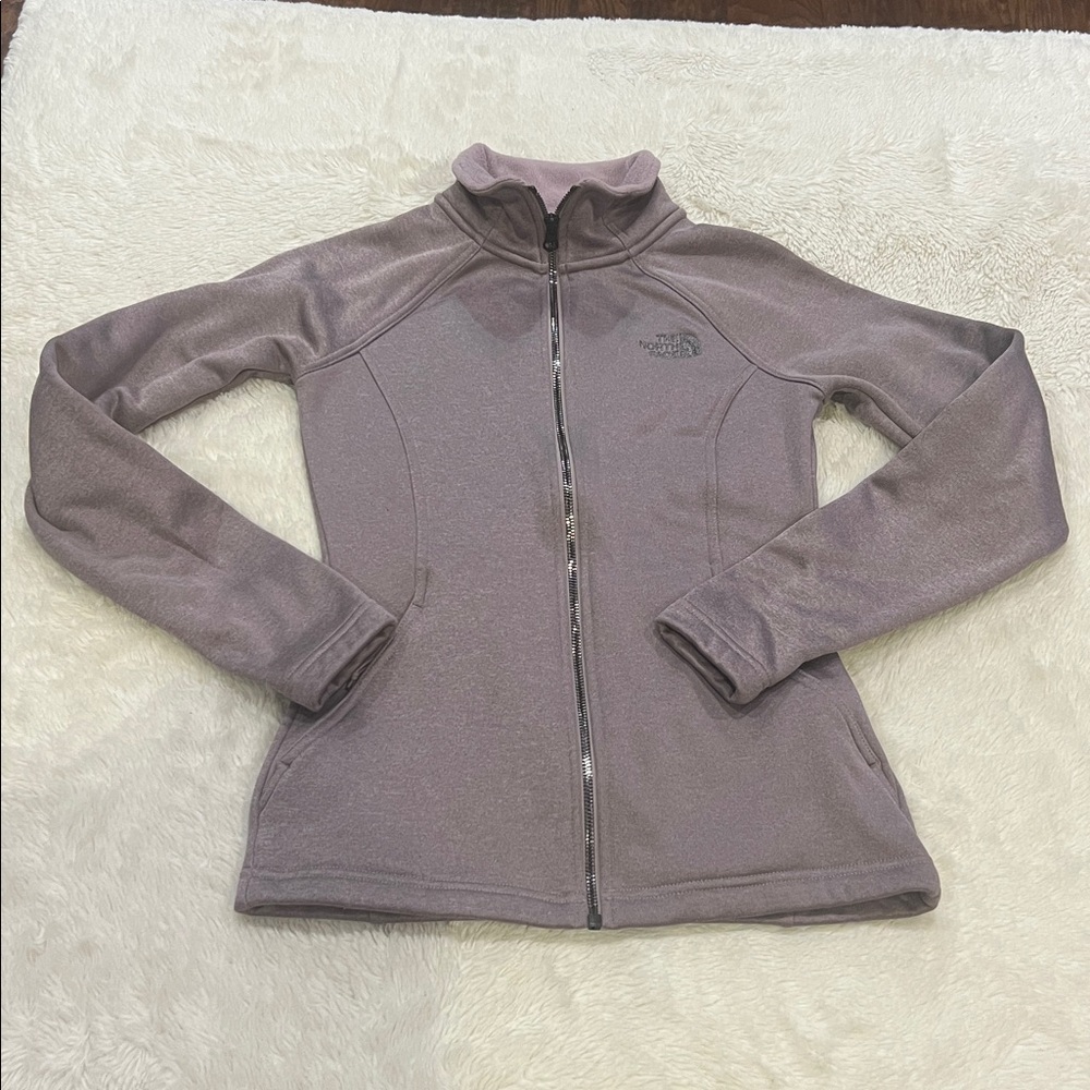Lavender NorthFace Agave Full zip XS Fleece Jacket